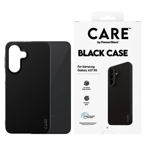 Pouzdro TPU pro Samsung Galaxy A27, Černá, PanzerGlass