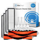 Sada náhradních dílů pro Xiaomi Mi Robot Vacuum Mop (Mijia 1C), 2 (Mijia 2C) 2 Pro+ (Mijia 1T) (2x Hlavní kartáč, 4x Filtr, 4x Boční kartáč)