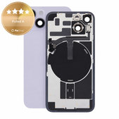Sklo zadního housingu pro iPhone 14, Purple, Pulled A