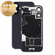 Sklo zadního housingu pro iPhone 16, Black, Pulled A