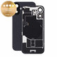 Sklo zadního housingu pro iPhone 16, Black, Pulled A
