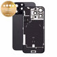 Sklo zadního housingu pro iPhone 16 Pro Max, Black Titanium, Pulled A