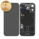 Sklo zadního housingu pro iPhone 17, Black, Pulled A