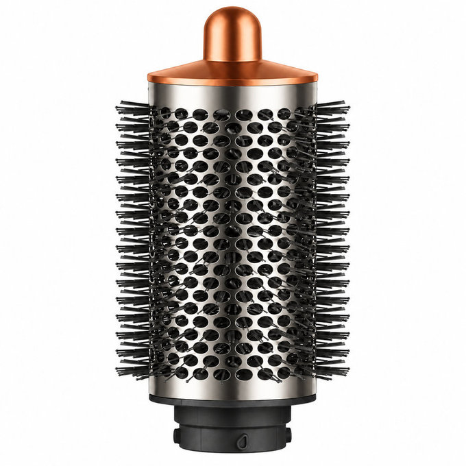 Velký kulatý kartáč pro objem pro Dyson Airwrap HS01, HS05, Nickel / Copper