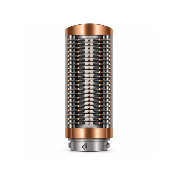 Malý pevný vyhlazovací kartáč pro Dyson Airwrap HS01, HS05, HS08, Nickel / Copper