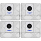 Sáček do vysavače, 4 ks, Antibakteriální a odstraňující zápach pro Ecovacs Deebot T-series, X-series