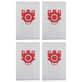 Sáček do vysavače, 4 ks pro Miele Compact C1, Compact C2, Complete C1, S4, S6, S 241 - S 799
