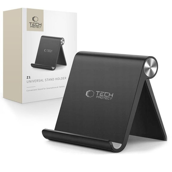 Stojan Z1 Universal Stand Holder Smartphone & Tablet, černá, Tech-Protect
