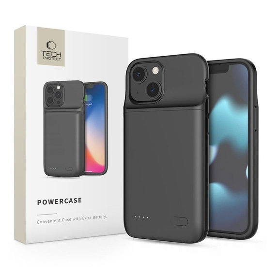 Powerbanka Powercase 4700mAh pro iPhone 12 Mini / 13 Mini, černá, Tech-Protect