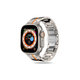 Řemínek Stainless Line pro Apple Watch 8 / 9 / 10 / 11 / SE / Ultra (44 / 45 / 46 / 49 mm), Titanium/Orange, Tech-Protect