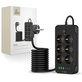 Síťová nabíječka PC6X6 Power Strip 3 USB & 3 USB-C & 6 Socket 200cm, černá, Tech-Protect