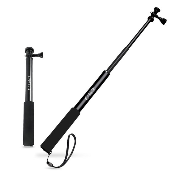 Selfie tyč SE stativem GA100 pro GoPro / DJI / INSTA360, černá, Tech-Protect