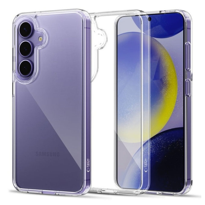 Puzdro FlexAir Hybrid pre Galaxy S25, Clear, Tech-Protect