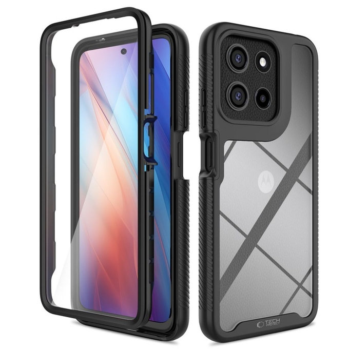 Pouzdro Defense pro Motorola Moto G15 / G15 Power / G17 / G17 Power / G05 / E15, černá, Tech-Protect