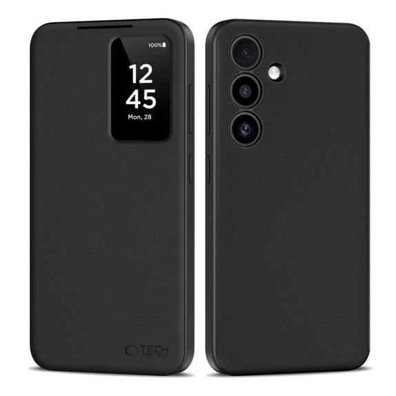 Pouzdro Smart Wallet pro Samsung S25, Matte Black, Tech-Protect