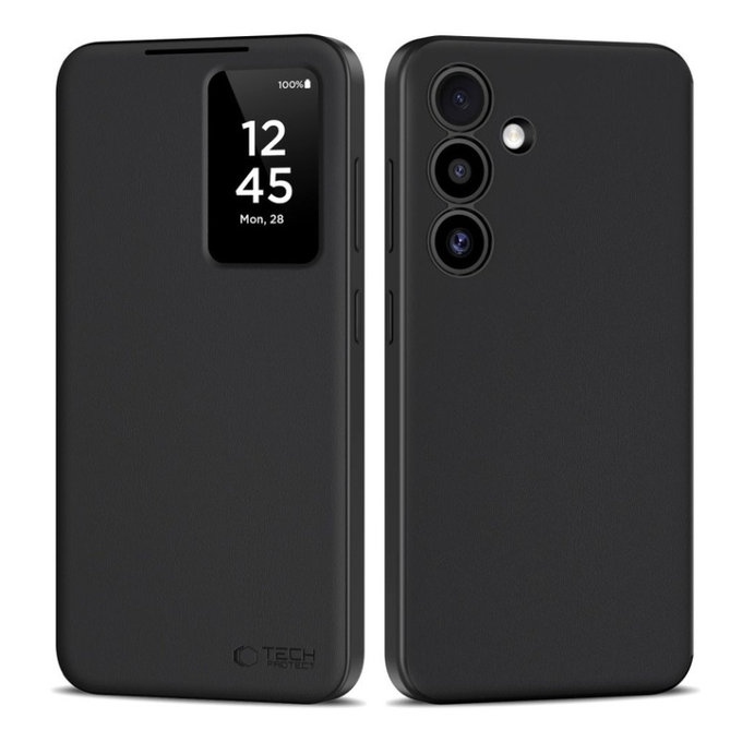 Pouzdro Smart Wallet pro Samsung S25, Matte Black, Tech-Protect