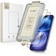 Tvrzené sklo Quick Set+ 2-PACK pro iPhone 15 / 16, černá, Tech-Protect