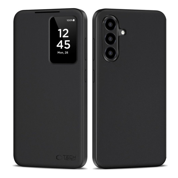Pouzdro Smart Wallet pro Samsung A56 5G, Matte Black, Tech-Protect
