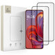 Tvrzené sklo Glass Fit+ 2-PACK pro Motorola Edge 50 Neo / 60 Neo, černá, Tech-Protect