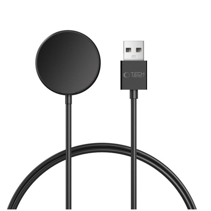 Kabel MC03 Ultraboost Magnetic Charging USB Cable 100cm pro Samsung Watch, černá, Tech-Protect