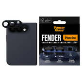 Ochranný kryt objektivu Fender pro iPhone Duo, Dark Blue, PanzerGlass