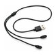 Magnetická nabíječka 2PIN 2v1 pro Bluetooth brýle, hodinky a sluchátka