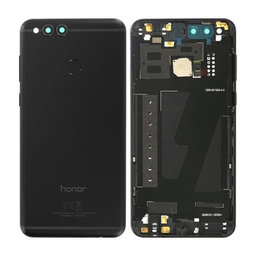 Huawei Honor 7X - Bateriový Kryt + Senzor Otisku (Black) - 02351SDK, 02351SBM Genuine Service Pack