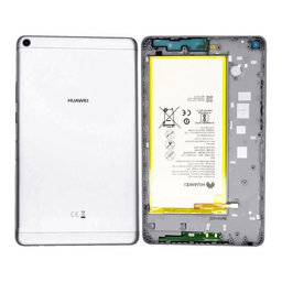 Huawei MediaPad T3 8.0 Lite KOB-L09 - Bateriový Kryt (Gray) - 02351HSK Genuine Service Pack
