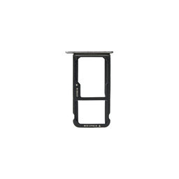 Huawei P10 Lite - SIM Slot (Black) - 51661EPF Genuine Service Pack