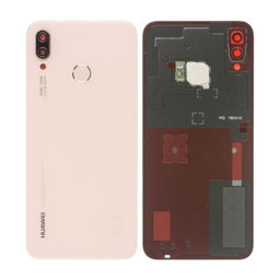 Huawei P20 Lite - Bateriový Kryt + Čtečka Otisku (Sakura Pink) - 02351VTW, 02351VQY Genuine Service Pack