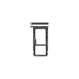 Huawei P20 Lite - SIM + SD Slot (Midnight Black) - 51661HKK Genuine Service Pack