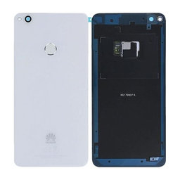 Huawei P9 Lite (2017), Honor 8 Lite - Bateriový Kryt + Senzor Otisku (White) - 02351FVR, 02351DLW Genuine Service Pack