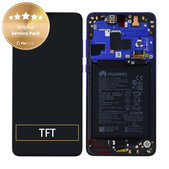 Huawei Mate 20 - LCD Displej + Dotykové Sklo + Rám + Baterie (Twilight) - 02352FRA Genuine Service Pack
