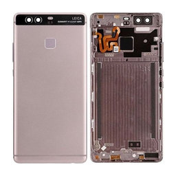 Huawei P9 - Bateriový Kryt + Senzor Otisku (Gray) - 02350SQJ Genuine Service Pack