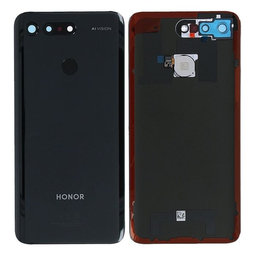 Huawei Honor View 20 - Bateriový Kryt + Senzor Otisku (Midnight Black) - 02352LNU Genuine Service Pack