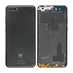 Huawei Y6 (2018) - Bateriový Kryt (Black) - 97070TXT Genuine Service Pack