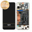 Huawei P30 Lite - LCD Displej + Dotykové Sklo + Rám + Baterie (Pearl White) - 02352RQC Genuine Service Pack
