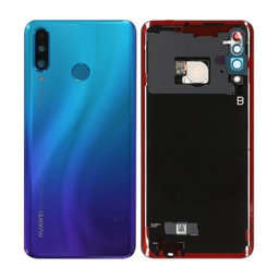 Huawei P30 Lite, P30 Lite 2020 - Bateriový Kryt (Peacock Blue) - 02352RPY Genuine Service Pack