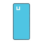 Huawei P Smart Plus (Nova 3i) - Lepka pod Bateriový Kryt Adhesive - 51638634 Genuine Service Pack