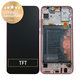 Huawei Honor 20 Lite - LCD Displej + Dotykové Sklo + Rám + Baterie (Phantom Red) - 02352QMU Genuine Service Pack