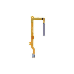 Huawei P40 Lite - Senzor Otisku Prsta + Flex Kabel (Breathing Crystal) - 02353KGP Genuine Service Pack