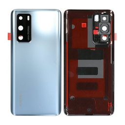 Huawei P40 - Bateriový Kryt (Silver Frost) - 02353MGF Genuine Service Pack