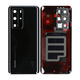 Huawei P40 Pro - Bateriový Kryt (Black) - 02353MEL Genuine Service Pack
