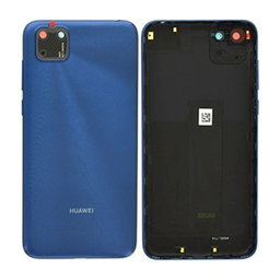 Huawei Y5p - Batériový Kryt + Sklíčko Zadní Kamery (Phantom Blue) - 97070XVB Genuine Service Pack