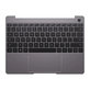 Huawei MateBook 13 2020 - Kryt C (Armrest) + Klávesnice + Touchpad UK Verze (Space Gray) - 02353MAW
