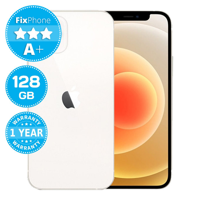Apple iPhone 12 White 128GB A+ Refurbished