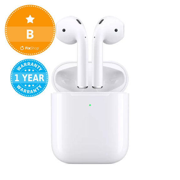 Apple AirPods (2nd Gen) s bezdr. pouzdrem B Repasované