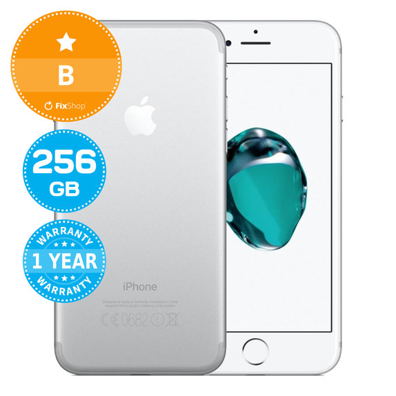 Apple iPhone 7 Silver 256GB B Repasovaný