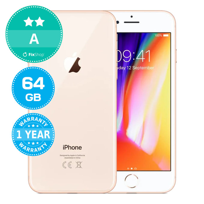 Apple iPhone 8 Gold 64GB A Repasovaný