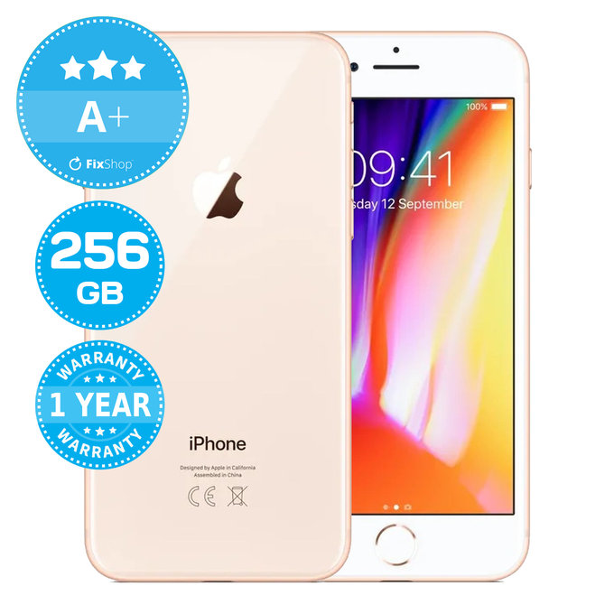 Apple iPhone 8 Gold 256GB A+ Repasovaný